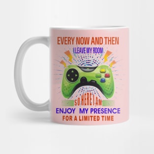 Games Every Now And Then I Leave My Room Gaming Essential T-Shirt Mug